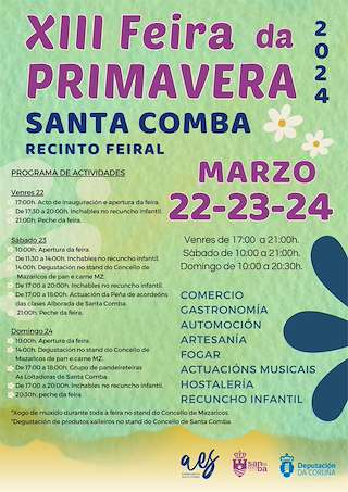 XIV Feira da Primavera en Santa Comba