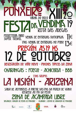 XVII Festa da Vendima - Ruta das Adegas  en Viana do Bolo