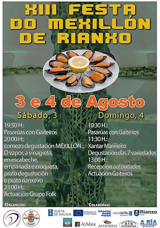 XIV Festa do Mexillón en Rianxo