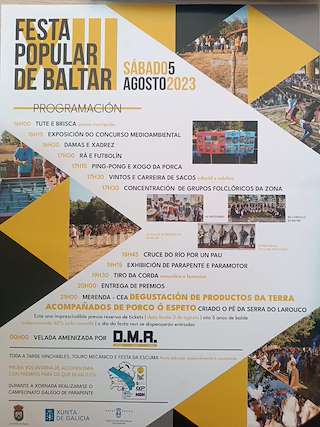 XV Festa Popular en Baltar