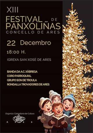 XIV Festival de Panxoliñas (2025) en Ares