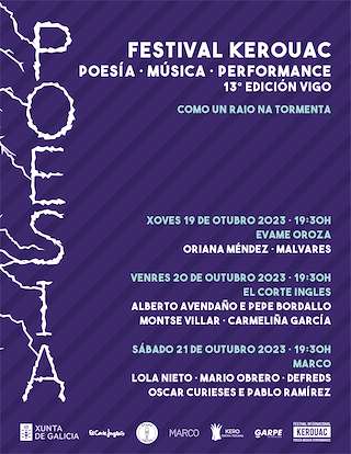 XV Festival Kerouac - Festival Internacional de Poesía y Performance en Vigo