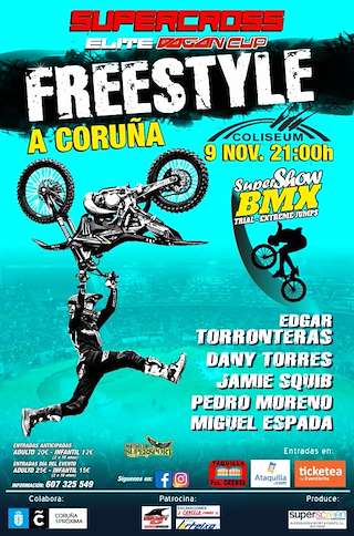 Freestyle Supercross en A Coruña
