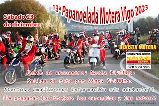 XIV Papanoelada Motera en Vigo