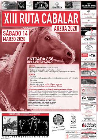 XVI Ruta Cabalar en Arzúa