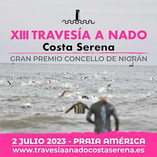 XVI Travesía a Nado Costa Serena (2026) en Nigrán