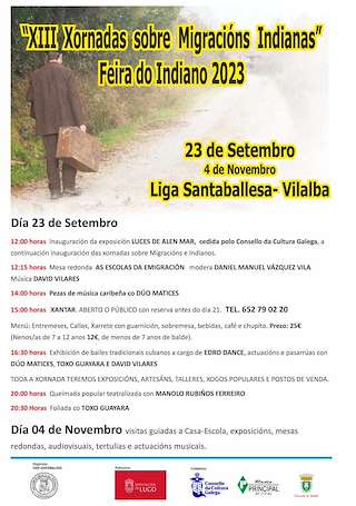 XV Xornadas sobre Migracións Indianas en Vilalba