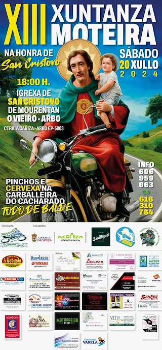 XIV Xuntanza Moteira na honra a San Cristovo en A Cañiza