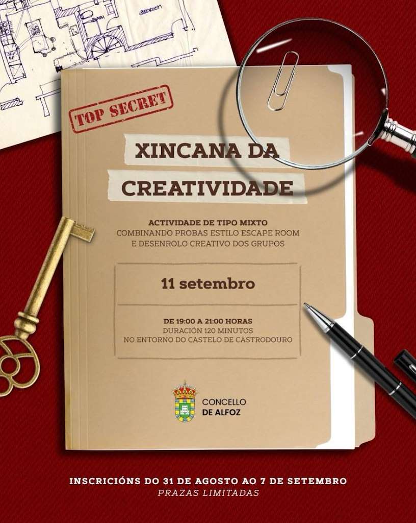 Xincana da Creatividade (2026) en Alfoz do Castrodouro