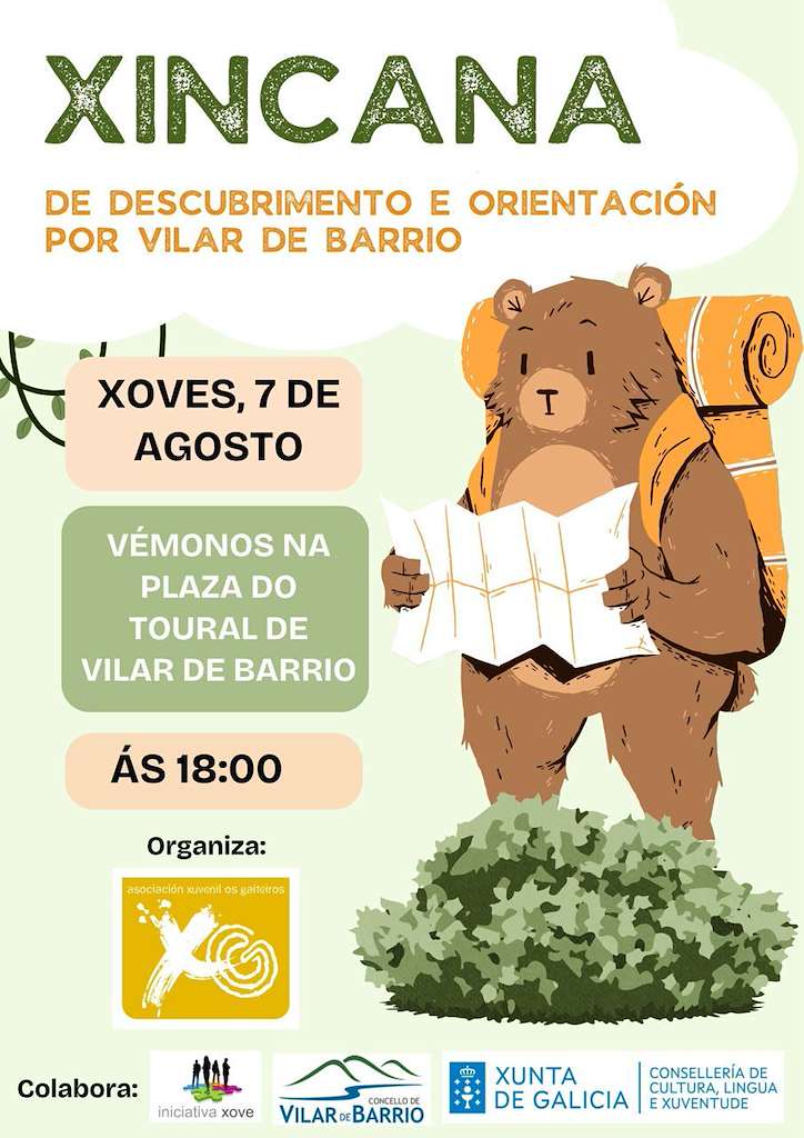 Xincana de Descubrimento e Orientación en Vilar de Barrio