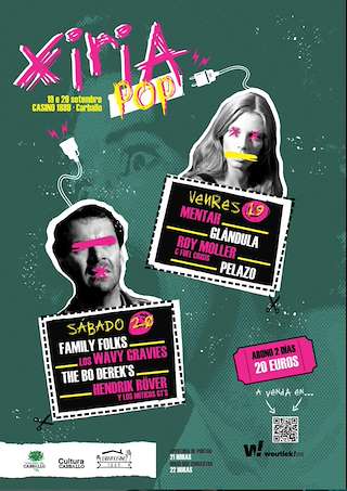 Fechas, información, programa, cartel, imágenes, mapa y ubicación de Xiriapop  en  Carballo