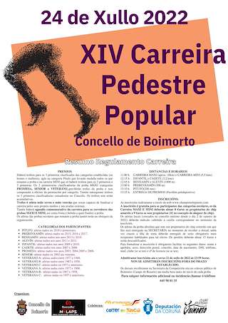 XVi Carreira Pedestre en Boimorto