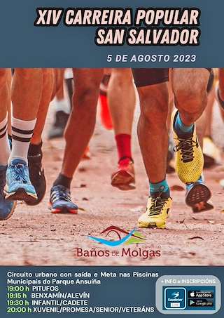 XVI Carreira Popular San Salvador en Baños de Molgas