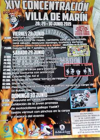 XVIII Concentración Mototurística en Marín