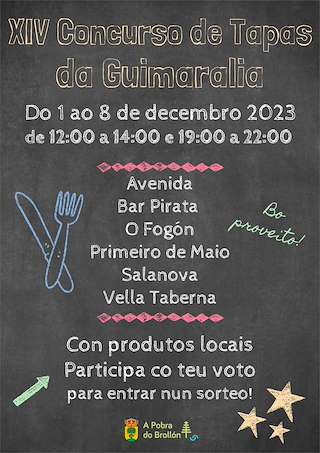 XVI Concurso de Tapas da Guimaralia en A Pobra do Brollón