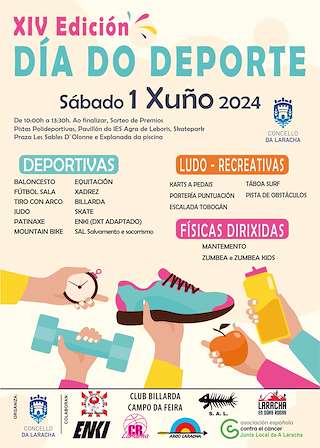 XVI Día do Deporte (2026) en A Laracha