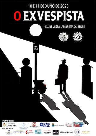 XVI Escuterada Ourensá - Con Vespas y a lo Loco en Ourense