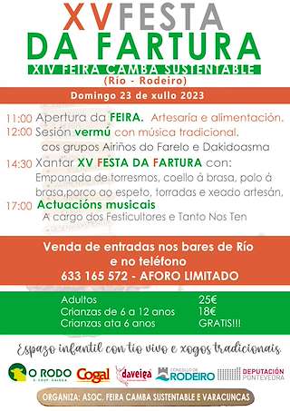 XVI Feira Camba Sustentable - XVII Festa da Fartura en Rodeiro
