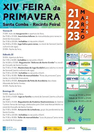 XV Feira da Primavera (2026) en Santa Comba