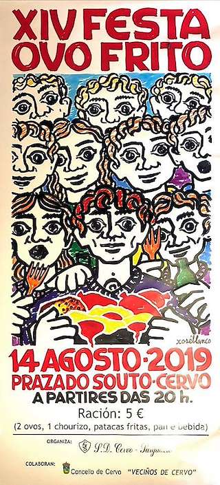 XVIII Festa do Ovo Frito en Cervo