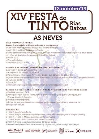 XIX Festa do Tinto Rías Baixas en As Neves