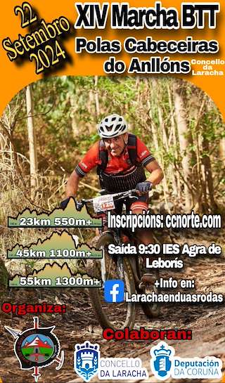 XV Marcha BTT polas Cabeceiras do Anllons en Laracha