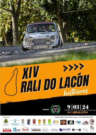 XV Rali do Lacón Históricos en O Carballiño