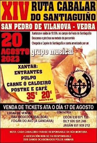 XVI Ruta Cabalar do Santiaguiño en Vedra