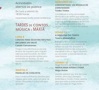 XIX Semana do Libro e a Lectura en Carballo