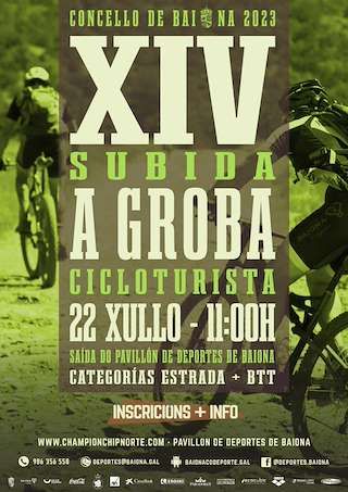 XVI Subida Cicloturista á Groba en Baiona
