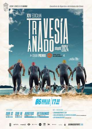 XVI Travesía a Nado (2026) en Baiona