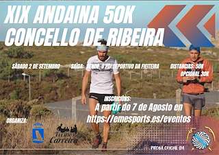XXI Andaina 50K en Ribeira