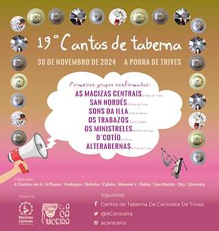 XX Cantos de Taberna (2025) en A Pobra de Trives