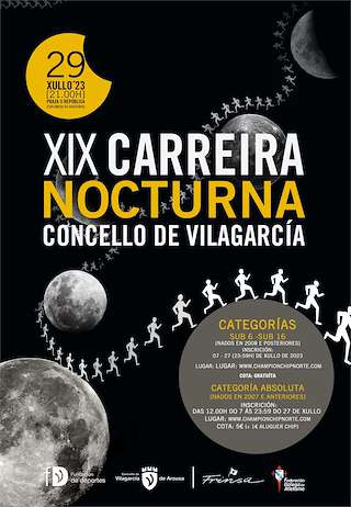XXI Carreira Nocturna en Vilagarcía de Arousa