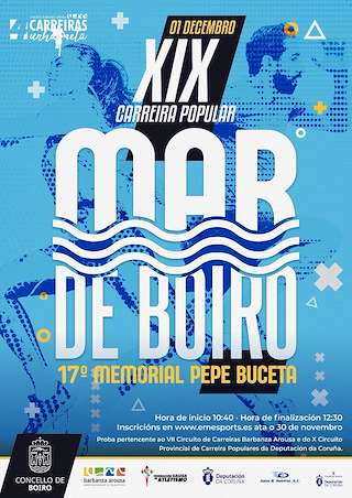 XX Carreira Popular Mar de Boiro - Memorial Pepe Buceta