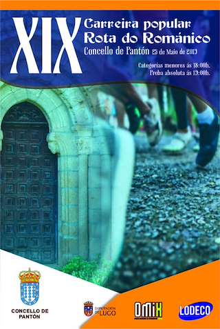 XXIII Carreira Popular Rota do Románico en Pantón