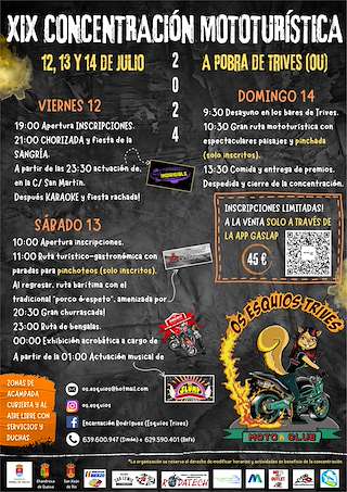 XX Concentración Mototurística en A Pobra de Trives