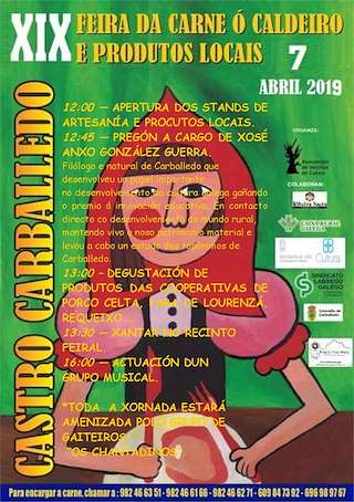 XXII Feira da Carne ó Caldeiro e Produtos Locais en Carballedo