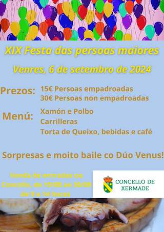 XX Festa das Personas Maiores en Xermade