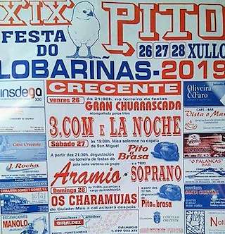 XXII Festa do Pito a Brasa de Lobariñas en Crecente