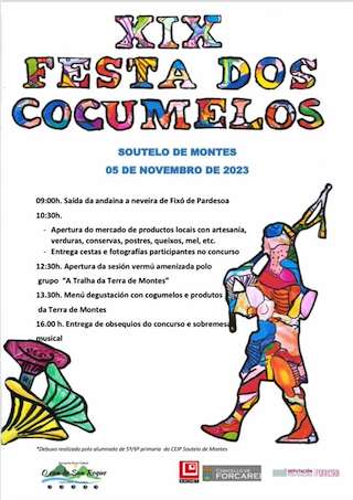 XXI Festa dos Cogomelos de Soutelo de Montes (2025) en Forcarei