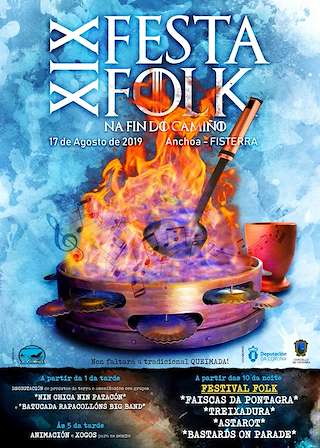 XXII Festa Folk na Fin do Camiño en Fisterra
