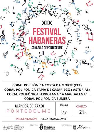 XX Festival de Habaneras en Pontedeume