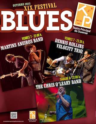 XXII Festival Internacional de Blues Teatro Principal en Ourense