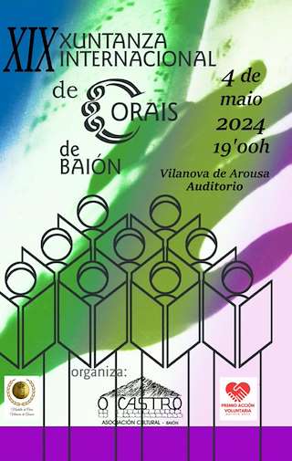 XX Xuntanza Internacional de Corais de Baión en Vilanova de Arousa