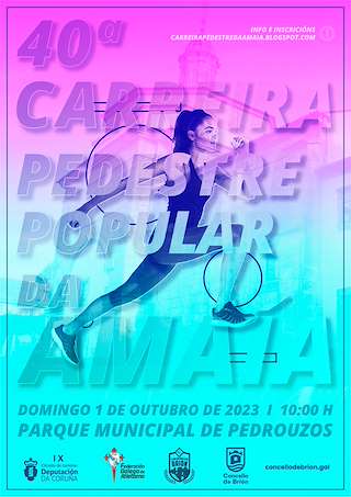 XLII Carreira Pedestre da Amaía en Brión