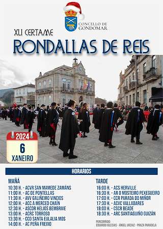 XLIII Certame de Rondallas (2026) en Gondomar