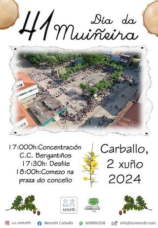 XLIII Día da Muiñeira en Carballo