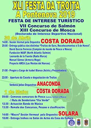 XLV Festa da Troita (2026) en A Pontenova