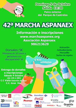 XLIII Carreira Solidaria Aspanaex (2026) en Vigo